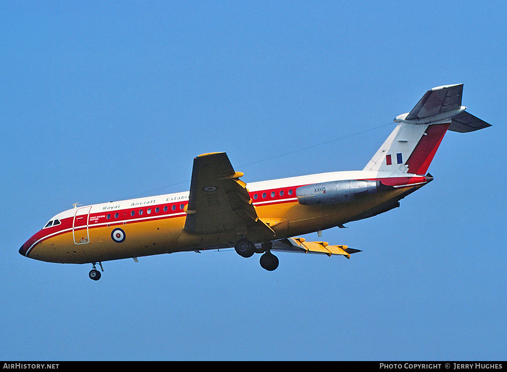 Aircraft Photo of XX105 | BAC 111-201AC One-Eleven | UK - Air Force | AirHistory.net #114735