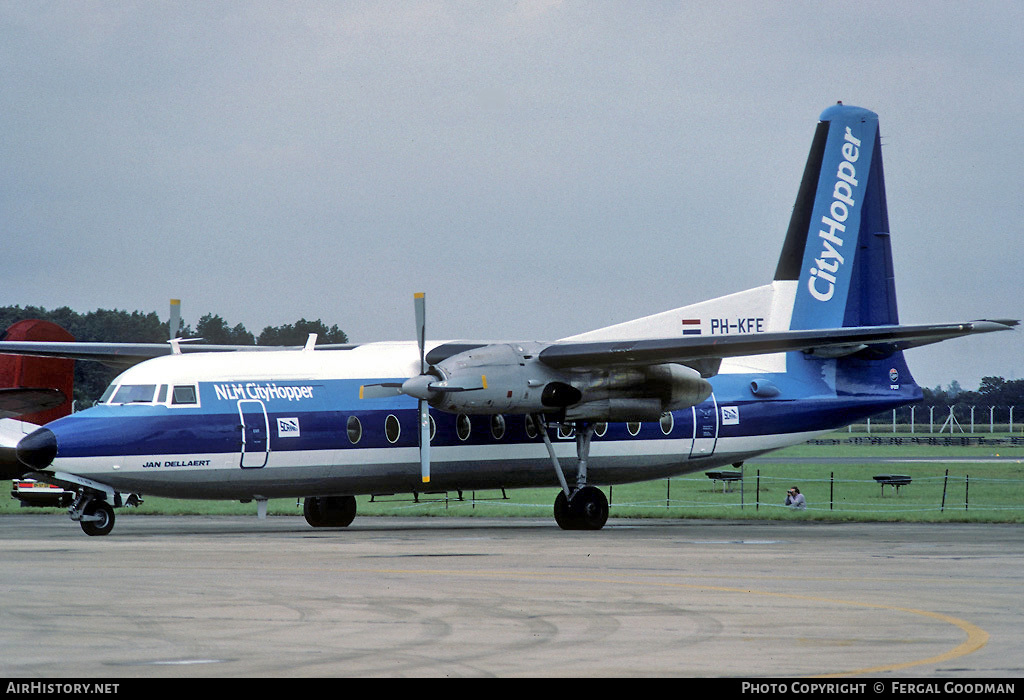 Aircraft Photo of PH-KFE | Fokker F27-500 Friendship | NLM Cityhopper | AirHistory.net #114752