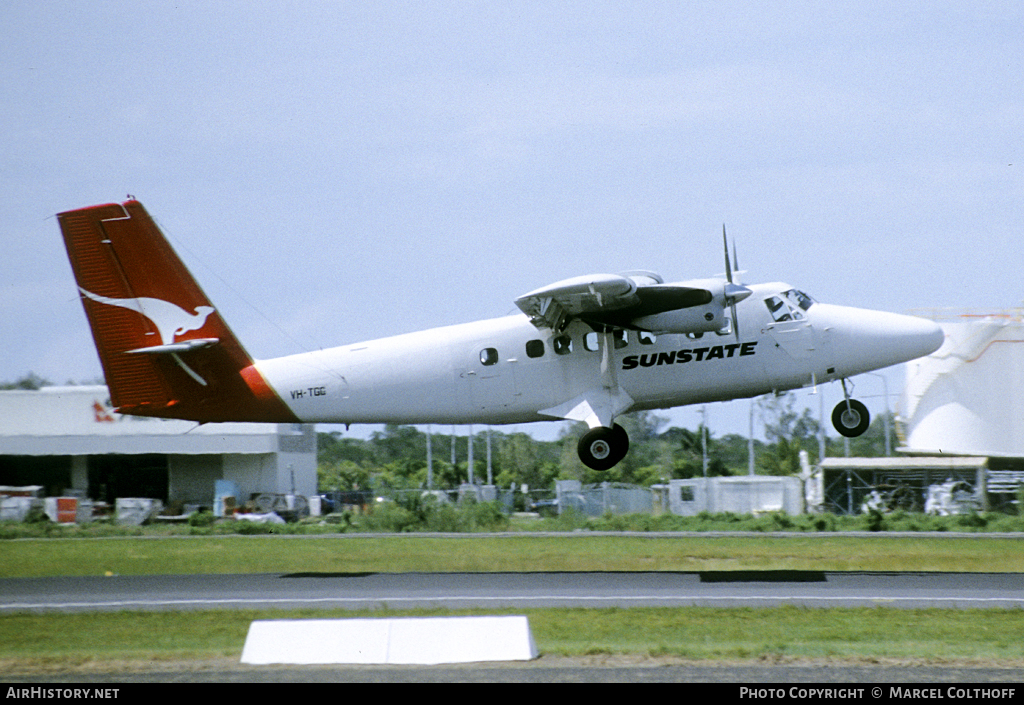 Aircraft Photo of VH-TGG | De Havilland Canada DHC-6-300 Twin Otter | Sunstate Airlines | AirHistory.net #114754