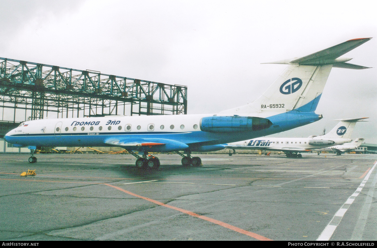 Aircraft Photo of RA-65932 | Tupolev Tu-134A-3 | Gromov Air | AirHistory.net #114768