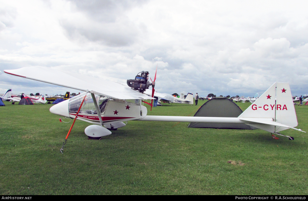 Aircraft Photo of G-CYRA | Kolb Twinstar MK-3 (Modified) | AirHistory.net #114777