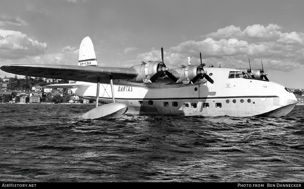 Aircraft Photo of VH-EBX | Short S-25 Sandringham 4 | Qantas | AirHistory.net #114787