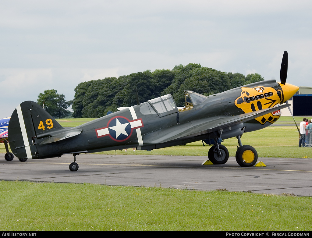 Aircraft Photo of G-KITT / 2104590 | Curtiss P-40M Kittyhawk Mk.III | USA - Air Force | AirHistory.net #114791