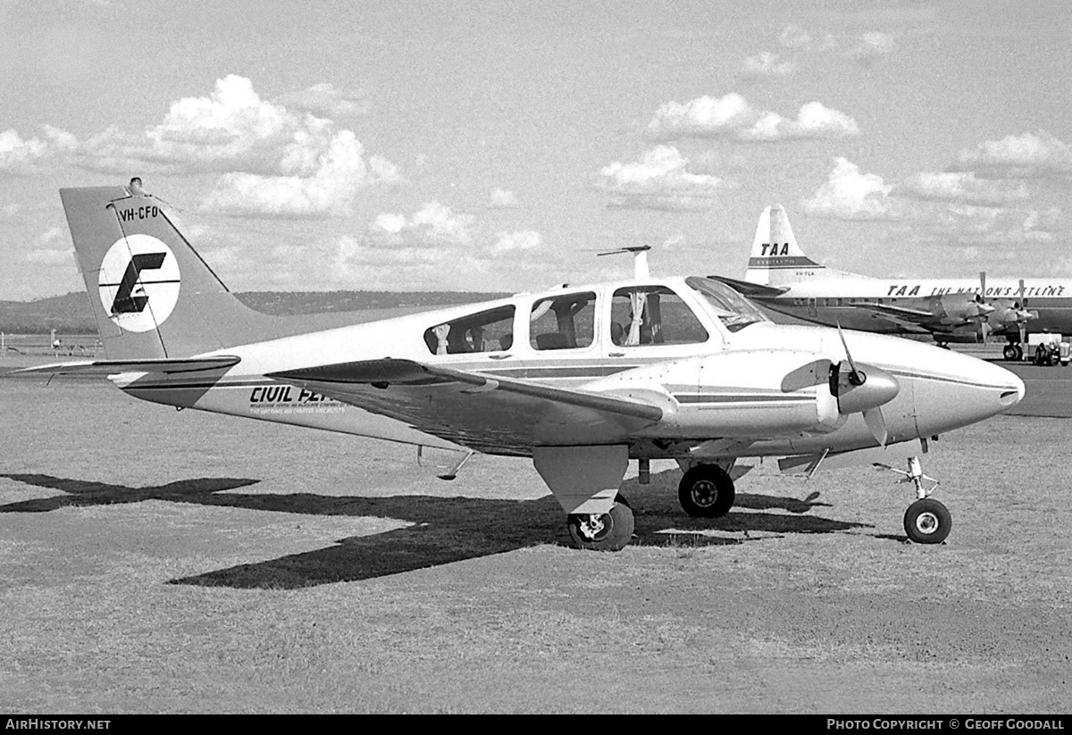 Aircraft Photo of VH-CFO | Beech B55 Baron (95-B55) | Civil Flying Services | AirHistory.net #114793