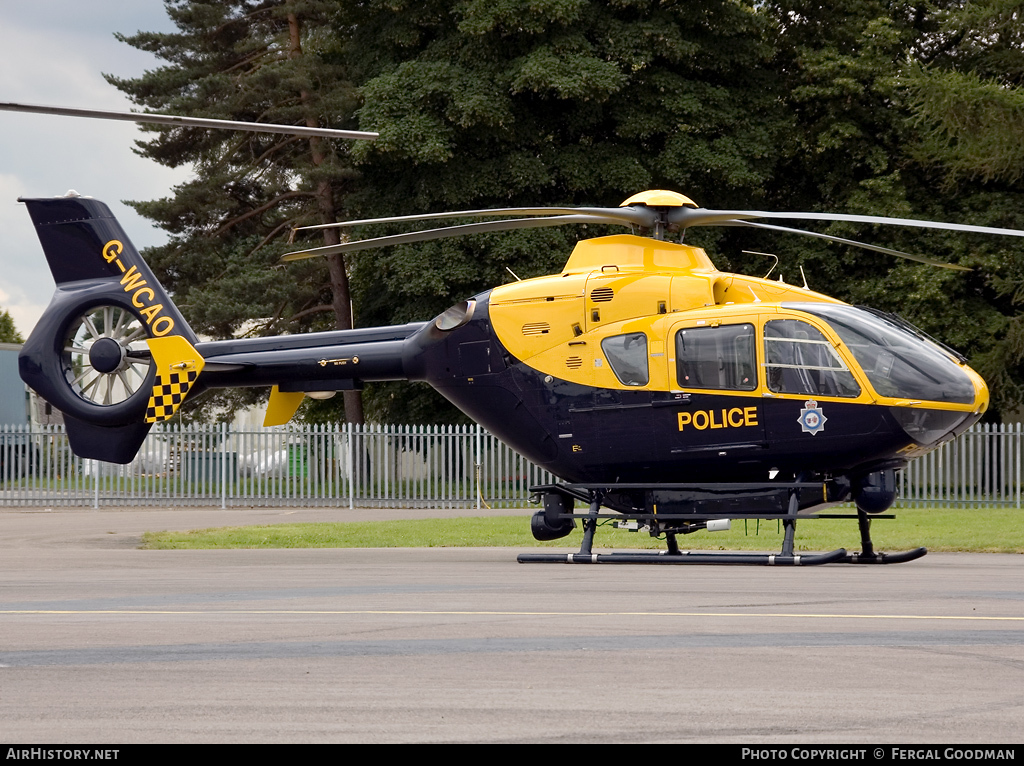 Aircraft Photo of G-WCAO | Eurocopter EC-135T-2 | Western Counties Police | AirHistory.net #114801