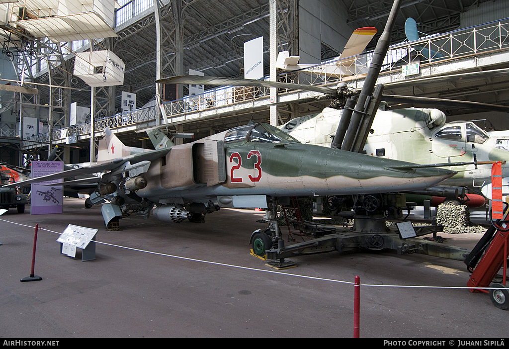 Aircraft Photo of 23 red | Mikoyan-Gurevich MiG-23BN | Russia - Air Force | AirHistory.net #114802