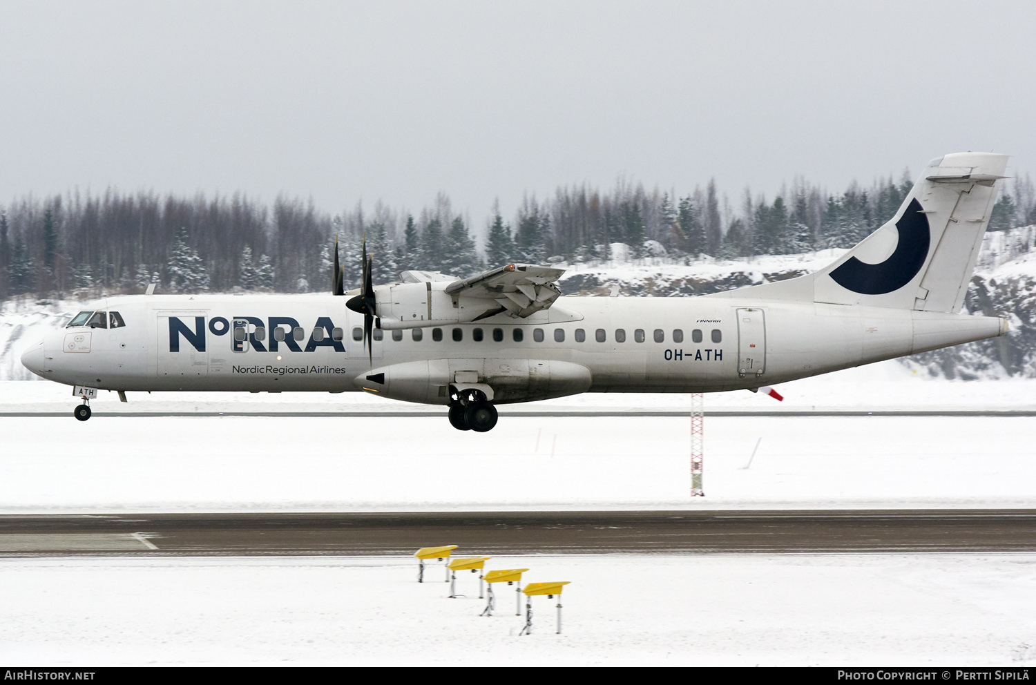 Aircraft Photo of OH-ATH | ATR ATR-72-500 (ATR-72-212A) | Norra - Nordic Regional Airlines | AirHistory.net #114808