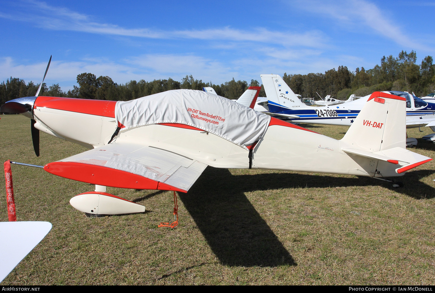 Aircraft Photo of VH-DAT | Team Rocket F1 EVO Rocket | AirHistory.net #114817