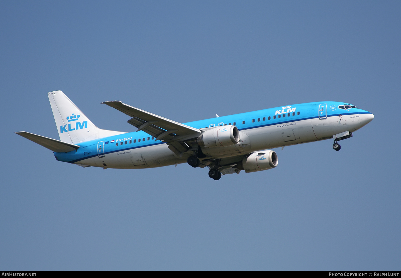 Aircraft Photo of PH-BDU | Boeing 737-406 | KLM - Royal Dutch Airlines | AirHistory.net #114828