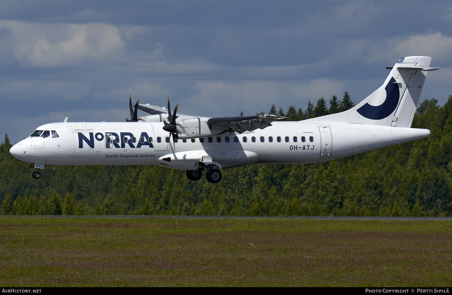 Aircraft Photo of OH-ATJ | ATR ATR-72-500 (ATR-72-212A) | Norra - Nordic Regional Airlines | AirHistory.net #114835