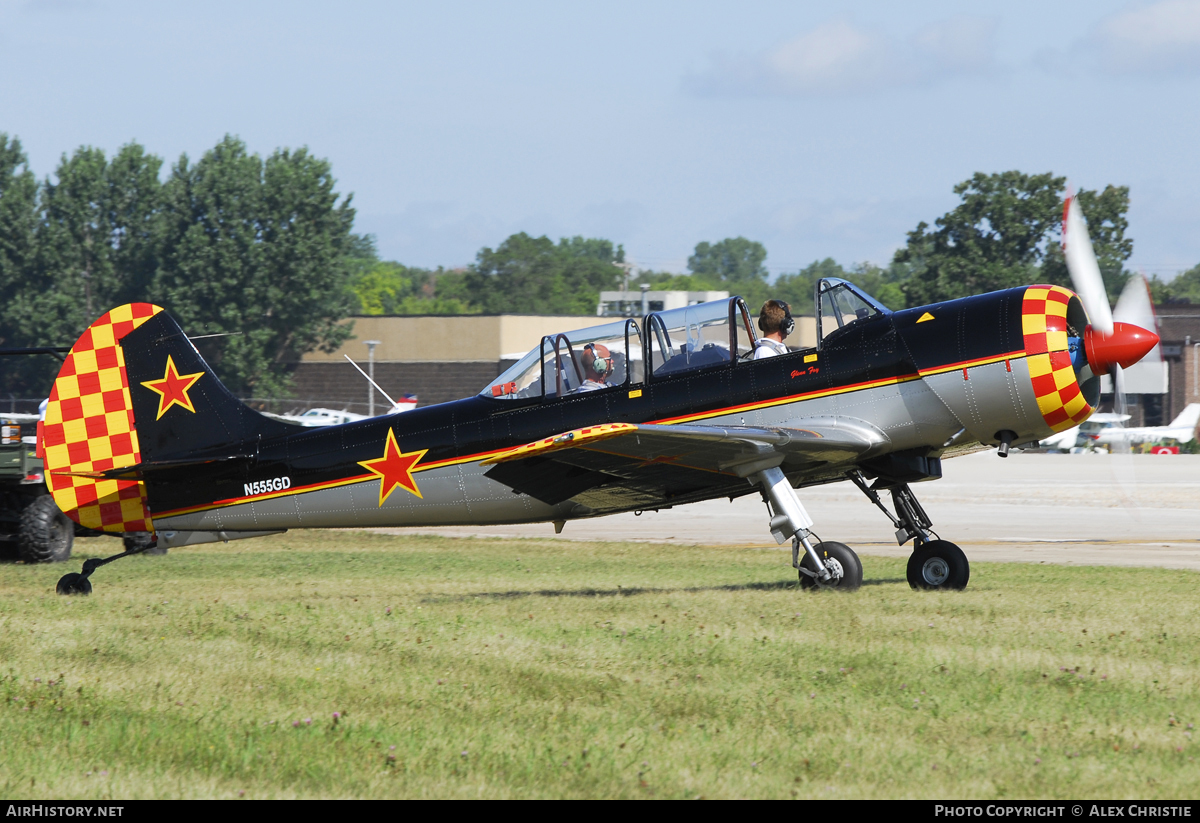 Aircraft Photo of N555GD | Yakovlev Yak-52TW | Russia - Air Force | AirHistory.net #114836