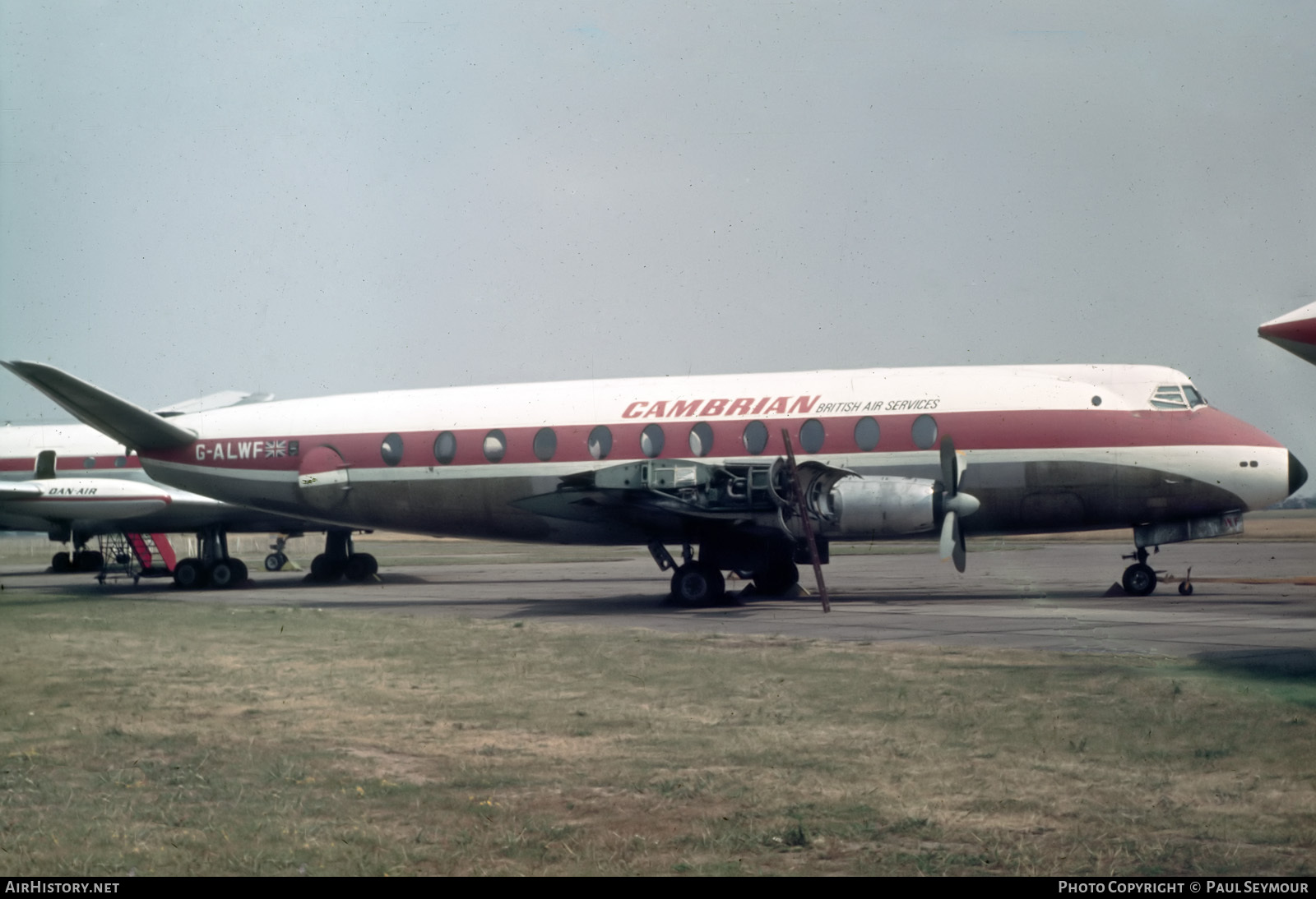 Aircraft Photo of G-ALWF | Vickers 701 Viscount | Cambrian Airways | AirHistory.net #114845