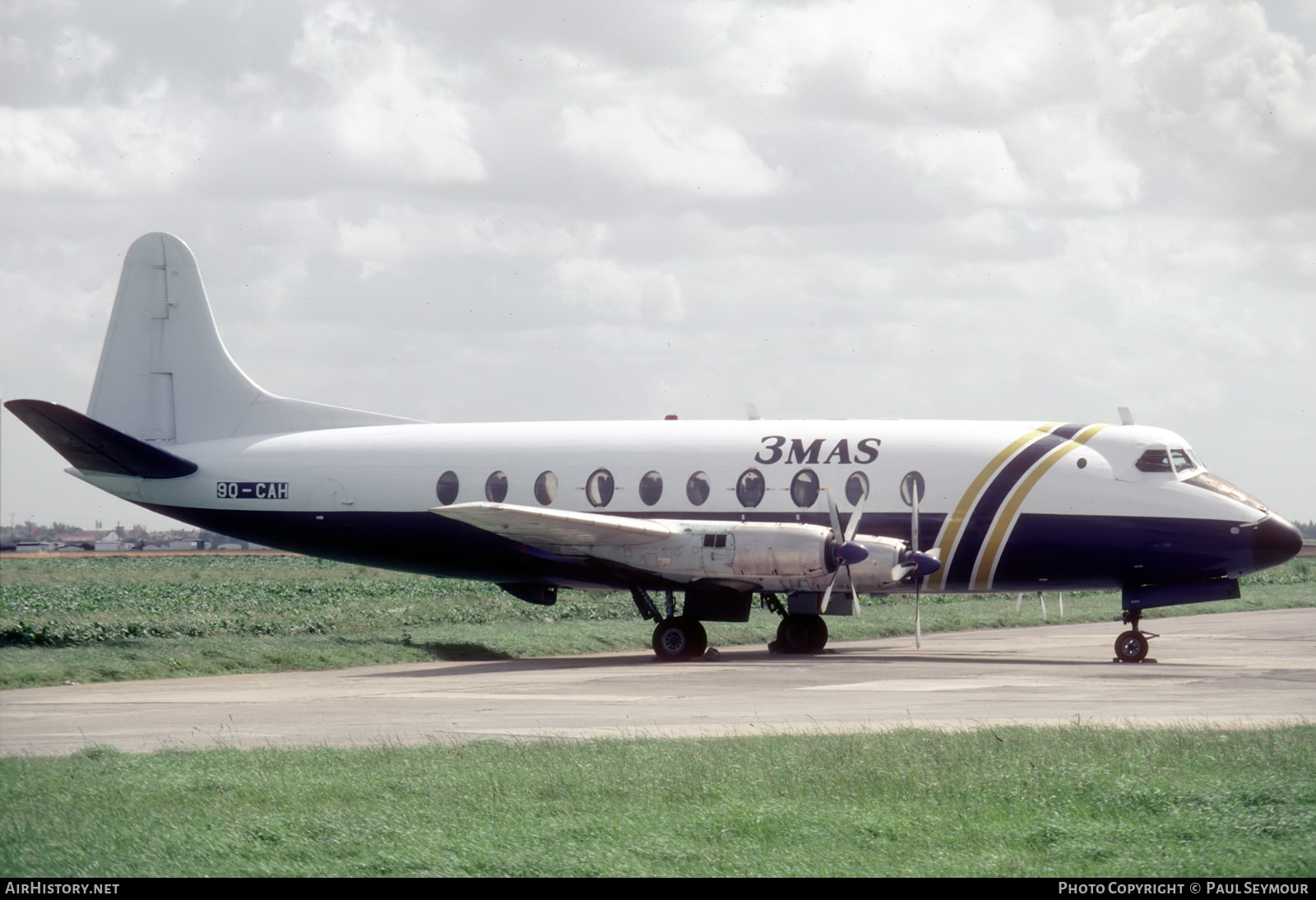 Aircraft Photo of 9Q-CAH | Vickers 708 Viscount | MMM Aero Service - 3MAS | AirHistory.net #114855