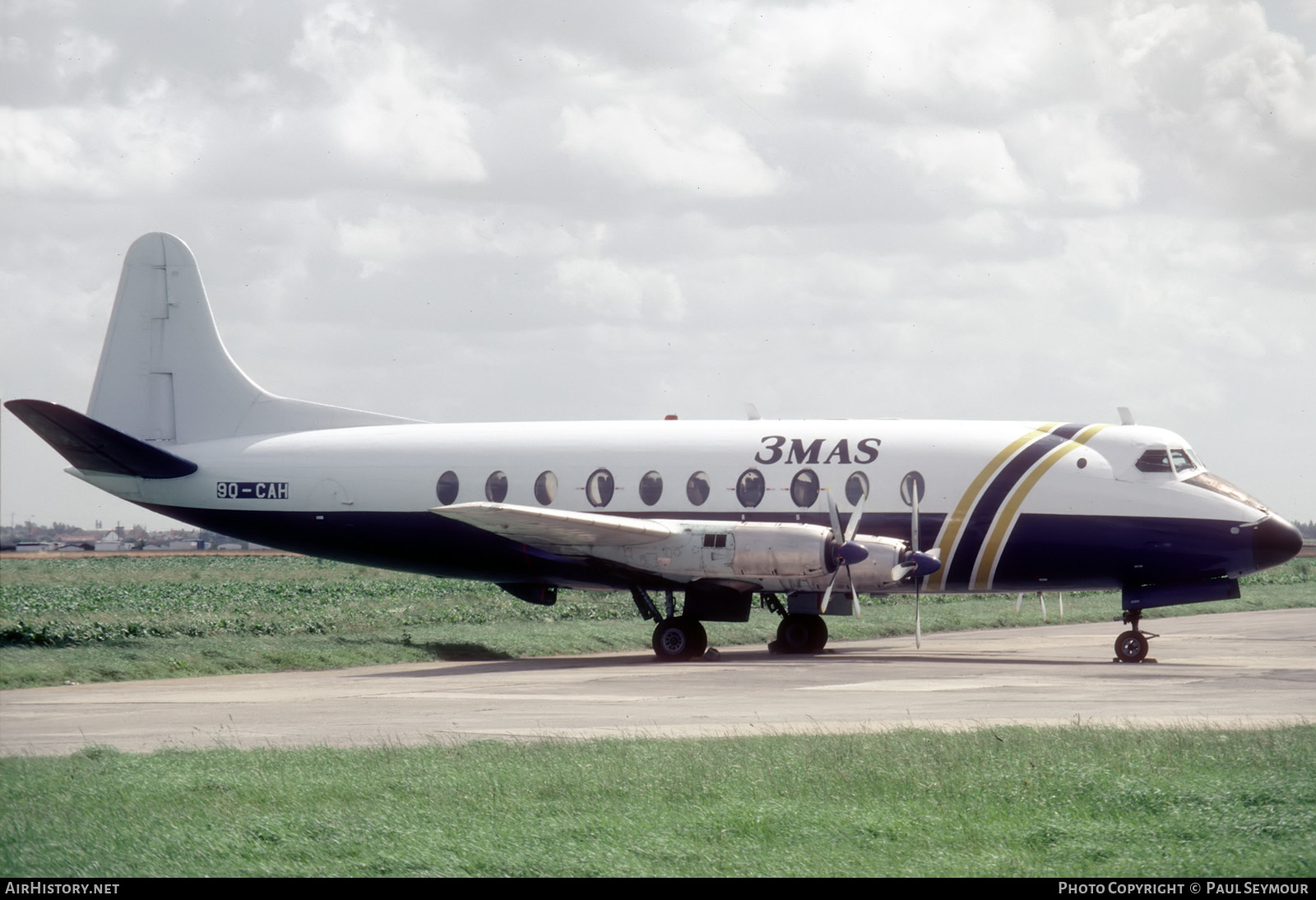 Aircraft Photo of 9Q-CAH | Vickers 708 Viscount | 3MAS - MMM Aero Service | AirHistory.net #114855