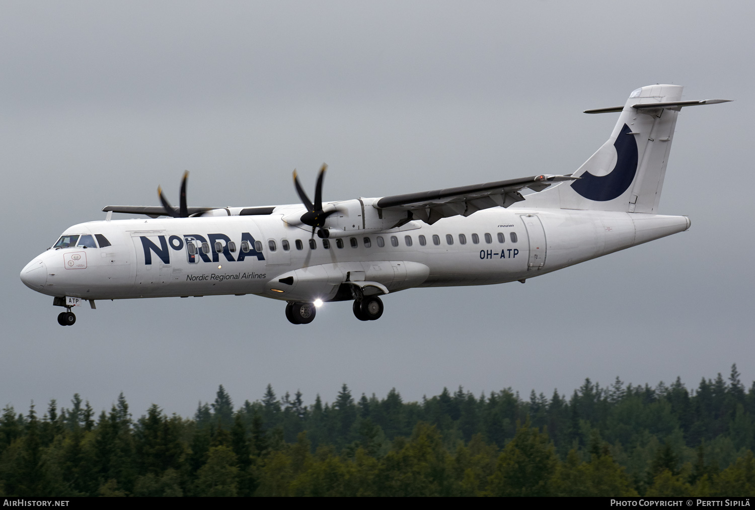 Aircraft Photo of OH-ATP | ATR ATR-72-500 (ATR-72-212A) | Norra - Nordic Regional Airlines | AirHistory.net #114858
