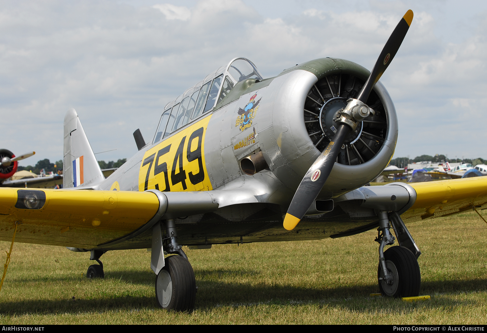 Aircraft Photo of N95WM | North American AT-6D Texan | UK - Air Force | AirHistory.net #114860