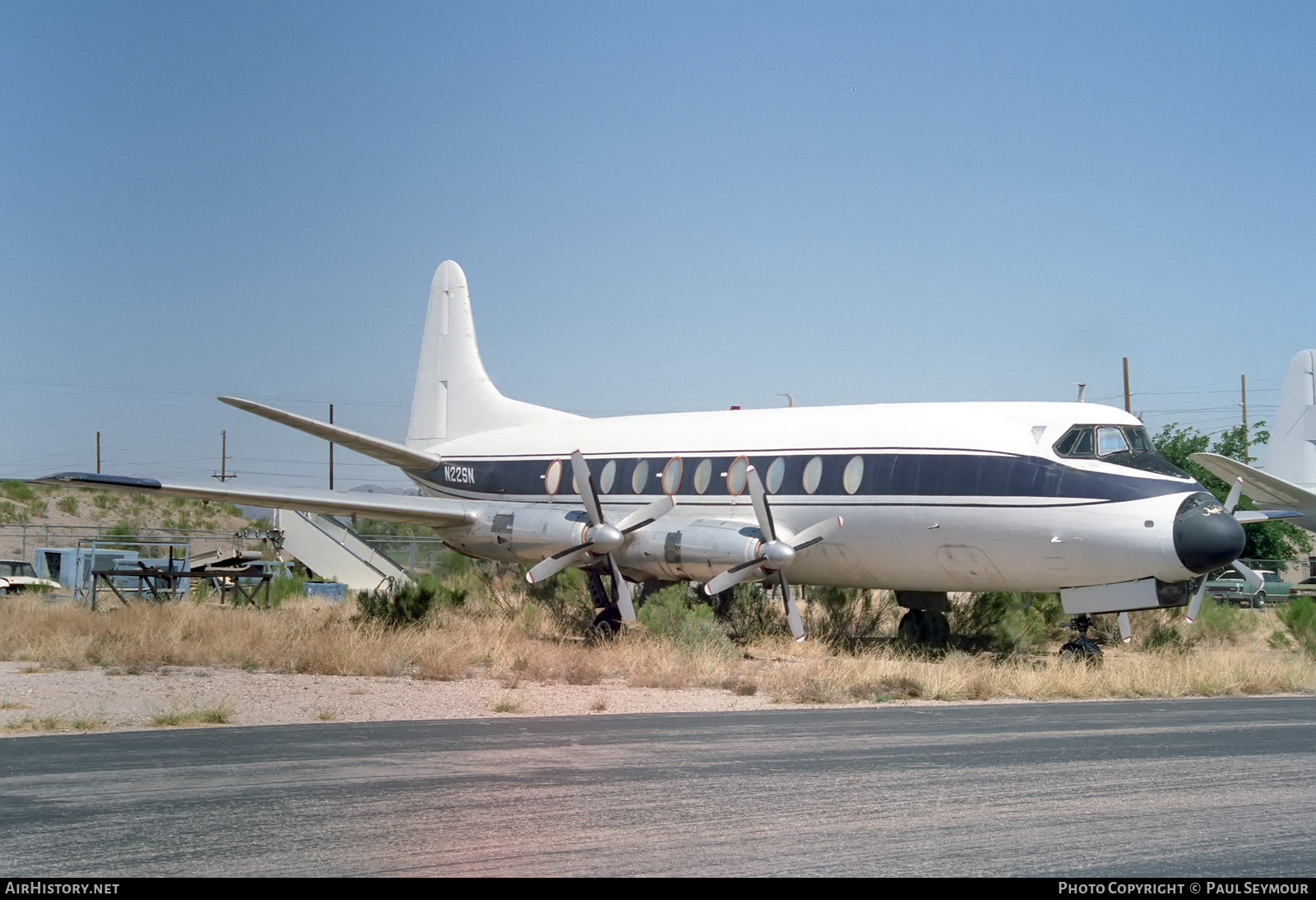 Aircraft Photo of N22SN | Vickers 744 Viscount | AirHistory.net #114862