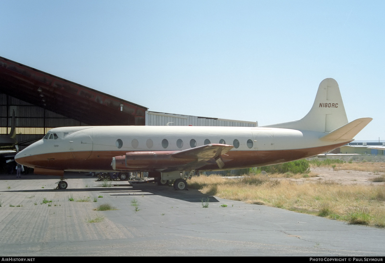 Aircraft Photo of N180RC | Vickers 744 Viscount | Go Transportation | AirHistory.net #114865