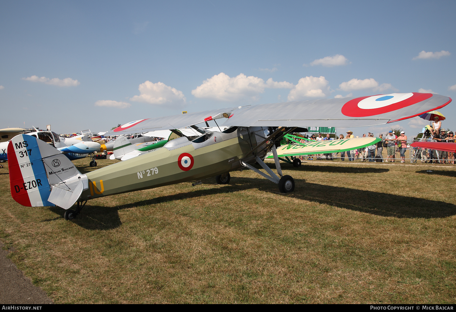 Aircraft Photo of D-EZOR / 279 | Morane-Saulnier MS-317 | France - Air Force | AirHistory.net #114871