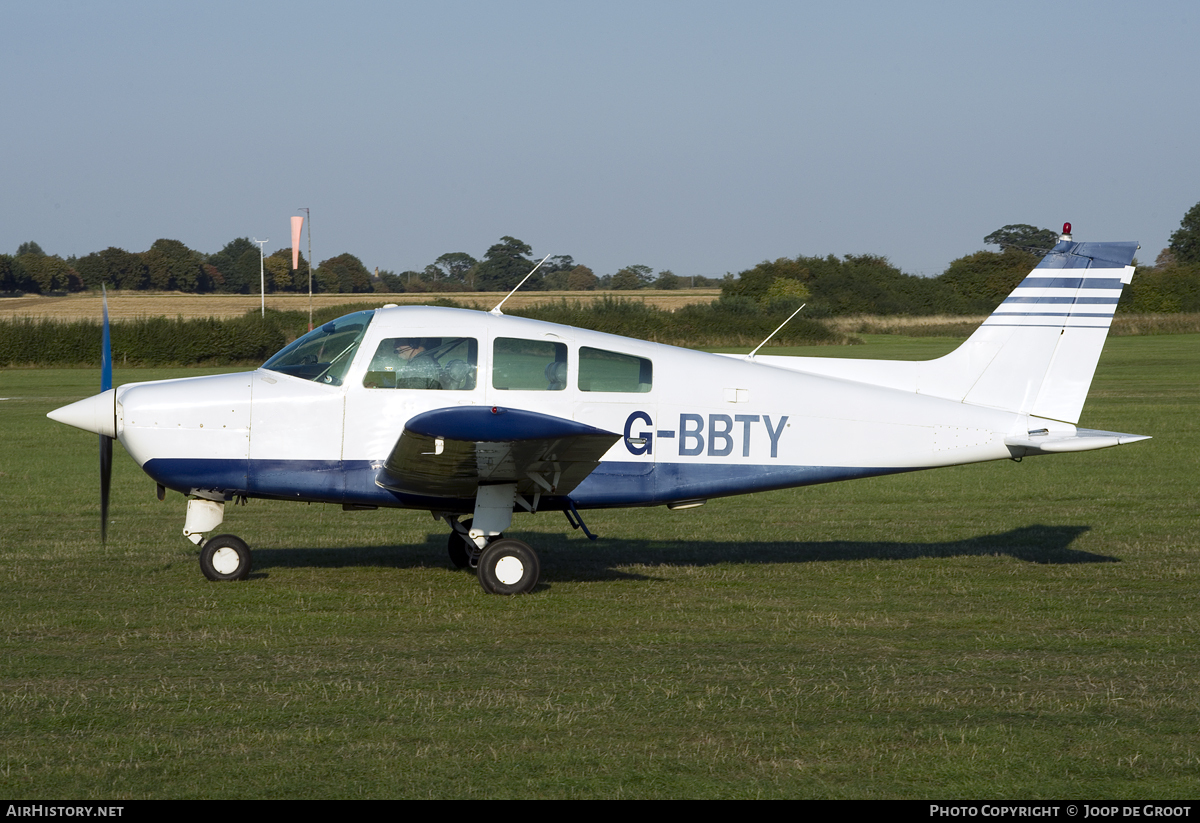 Aircraft Photo of G-BBTY | Beech C23 Sundowner 180 | AirHistory.net #114873