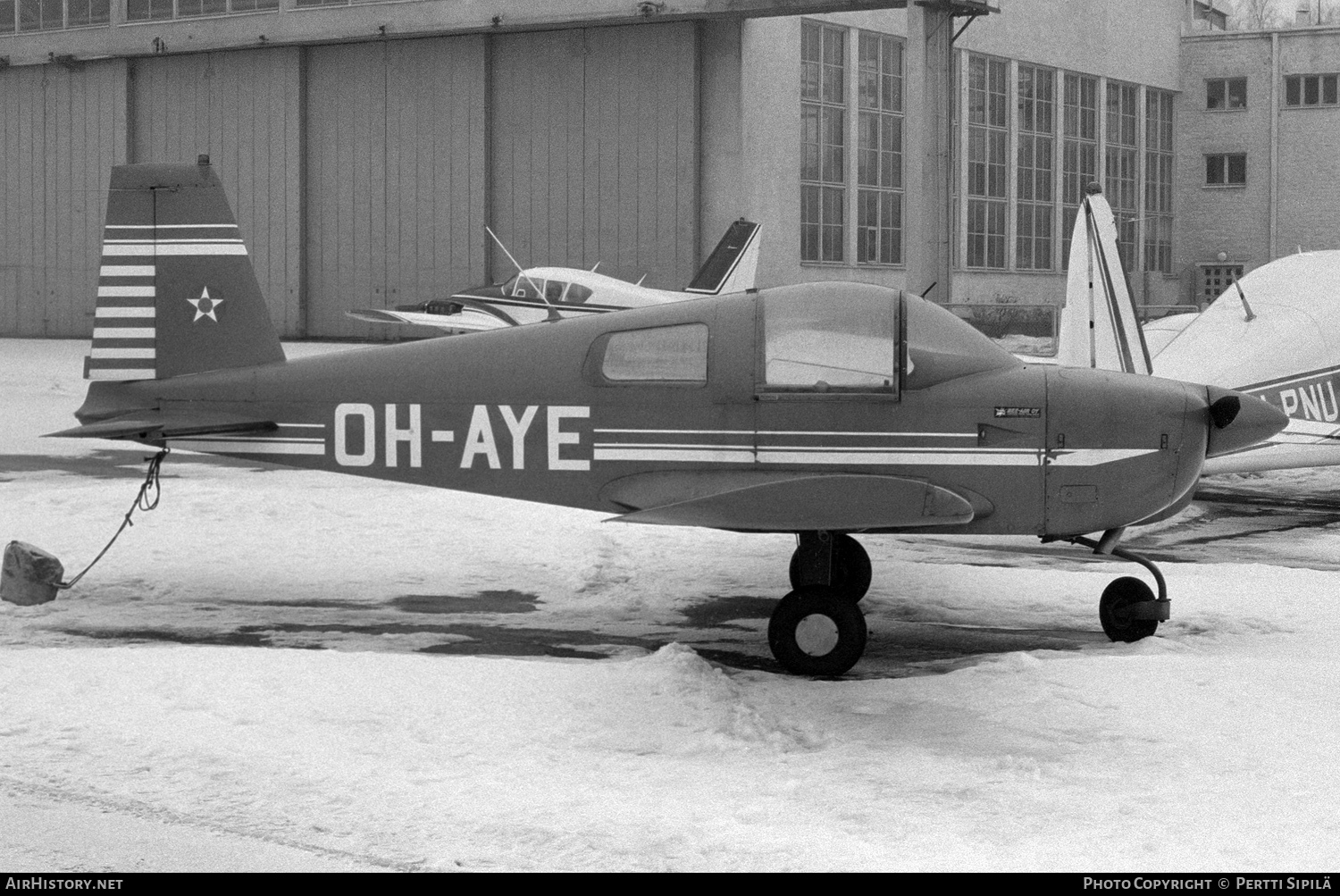 Aircraft Photo of OH-AYE | American AA-1A Trainer | Bee-Air | AirHistory.net #114887