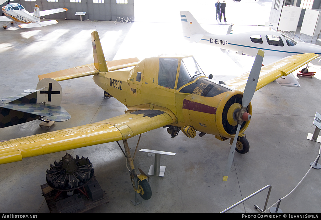 Aircraft Photo of D-ESOZ | Zlin Z-37 Cmelak | AirHistory.net #114889