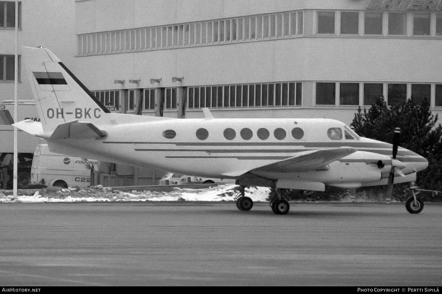 Aircraft Photo of OH-BKC | Beech A100 King Air | Finnaviation | AirHistory.net #114891