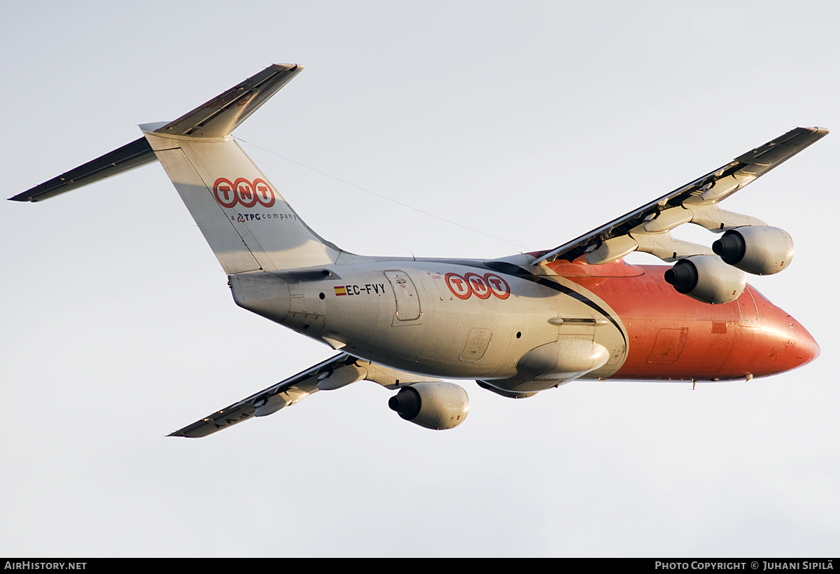 Aircraft Photo of EC-FVY | British Aerospace BAe-146-200QT Quiet Trader | TNT Airways | AirHistory.net #114894