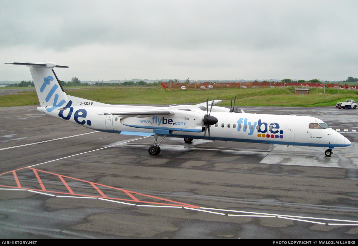 Aircraft Photo of G-KKEV | Bombardier DHC-8-402 Dash 8 | Flybe | AirHistory.net #114910