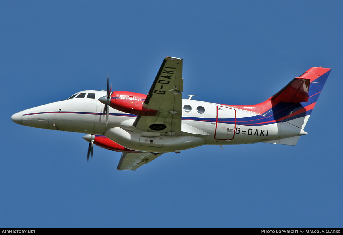 Aircraft Photo of G-OAKI | British Aerospace BAe-3101 Jetstream 31 | AIS Airlines | AirHistory.net #114922