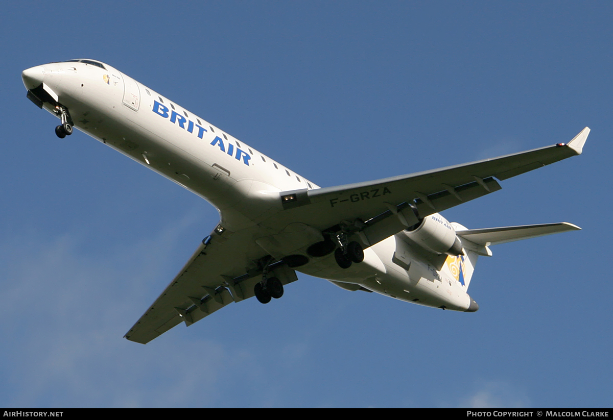 Aircraft Photo of F-GRZA | Bombardier CRJ-701 (CL-600-2C10) | Brit Air | AirHistory.net #114926