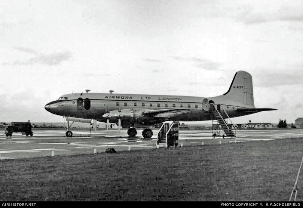 Aircraft Photo of G-AKFP | Handley Page HP-81 Hermes 4A | Airwork | AirHistory.net #114933