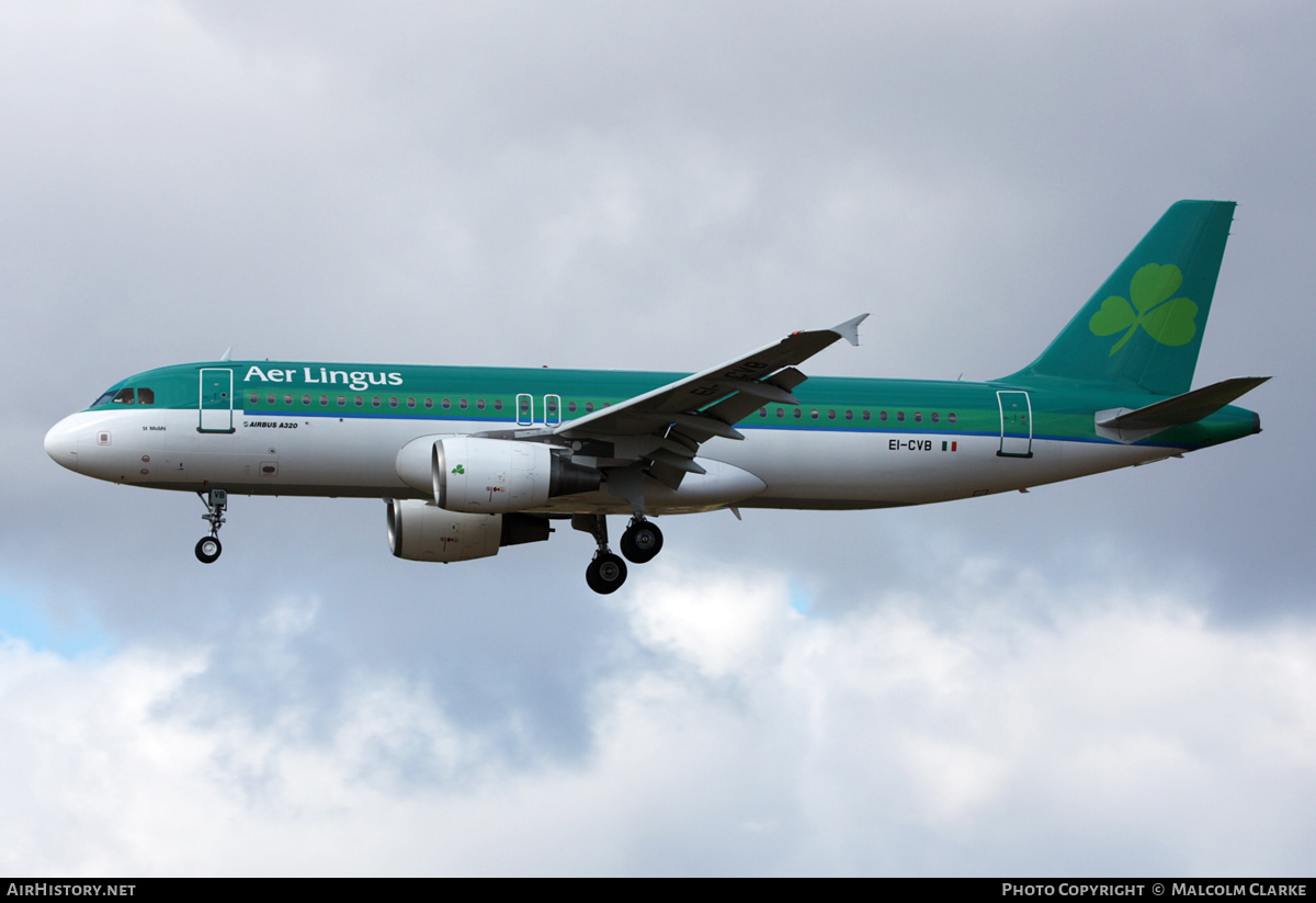 Aircraft Photo of EI-CVB | Airbus A320-214 | Aer Lingus | AirHistory.net #114936