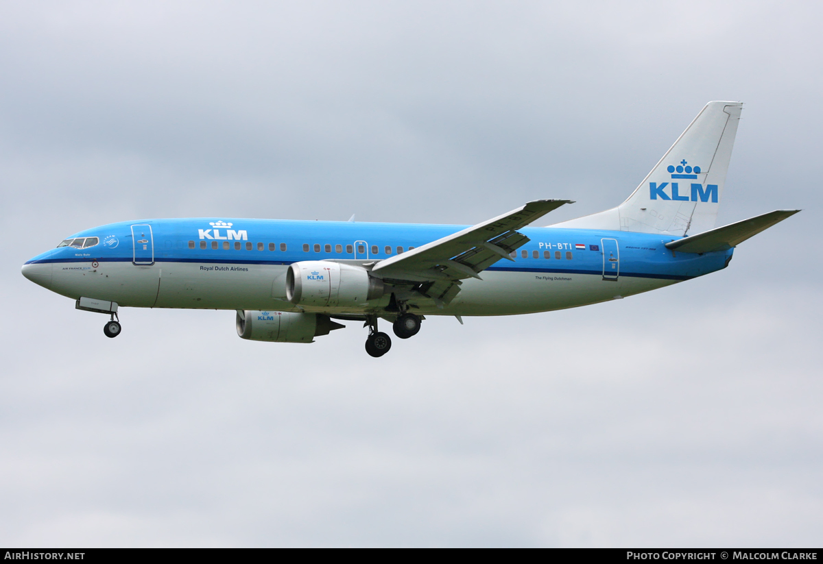 Aircraft Photo of PH-BTI | Boeing 737-306 | KLM - Royal Dutch Airlines | AirHistory.net #114942