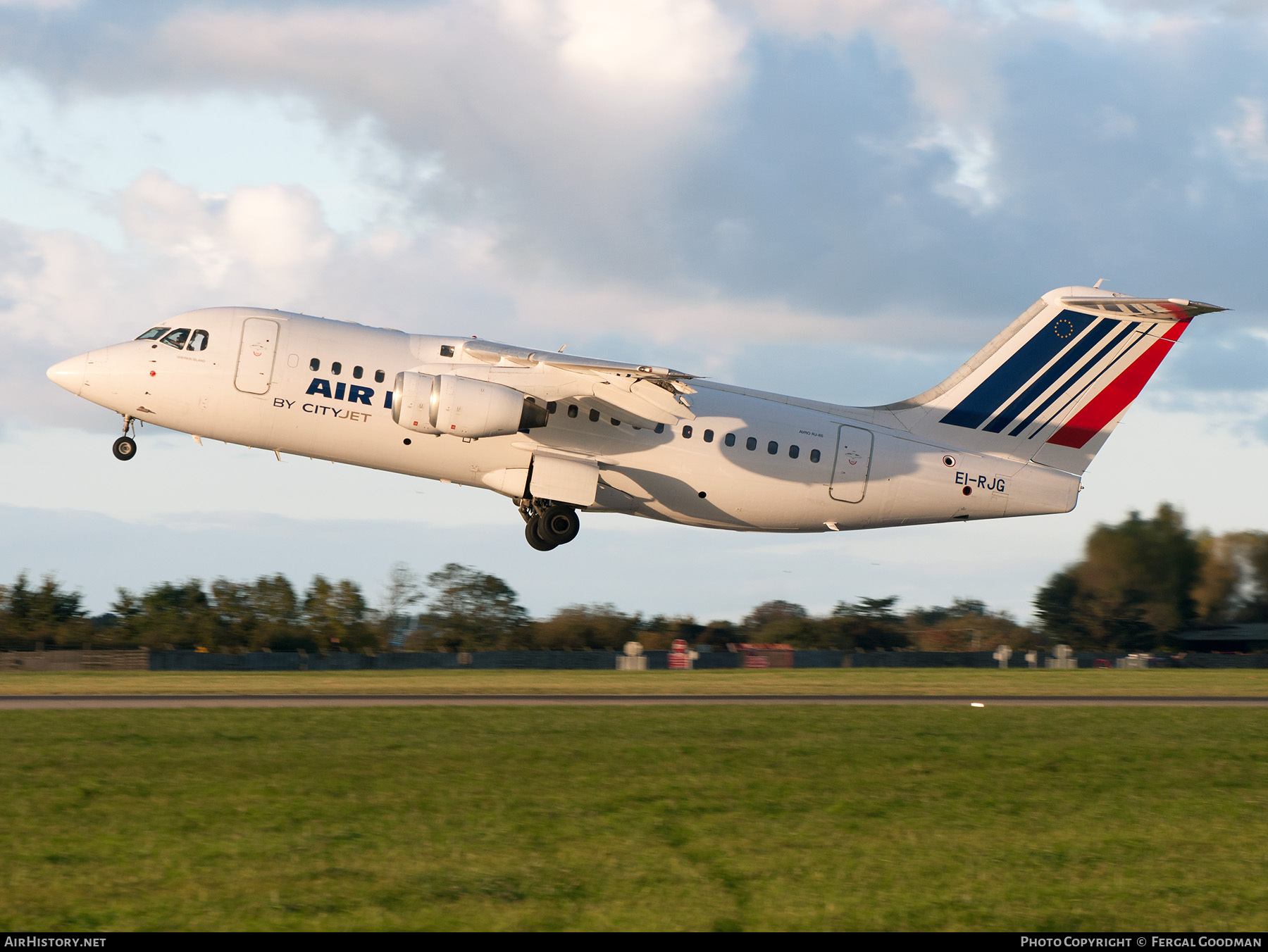 Aircraft Photo of EI-RJG | British Aerospace Avro 146-RJ85 | Air France | AirHistory.net #114961