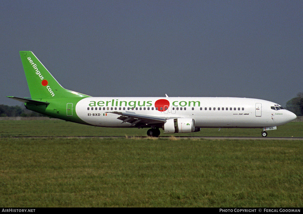 Aircraft Photo of EI-BXD | Boeing 737-448 | Aer Lingus | AirHistory.net #114968