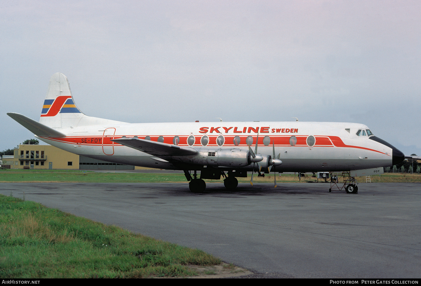 Aircraft Photo of SE-FOY | Vickers 814 Viscount | Skyline | AirHistory.net #114975