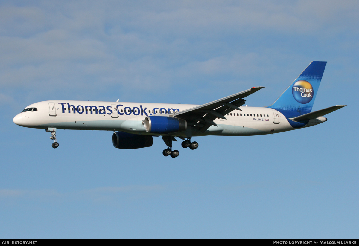 Aircraft Photo of G-JMCE | Boeing 757-25F | Thomas Cook Airlines | AirHistory.net #114985