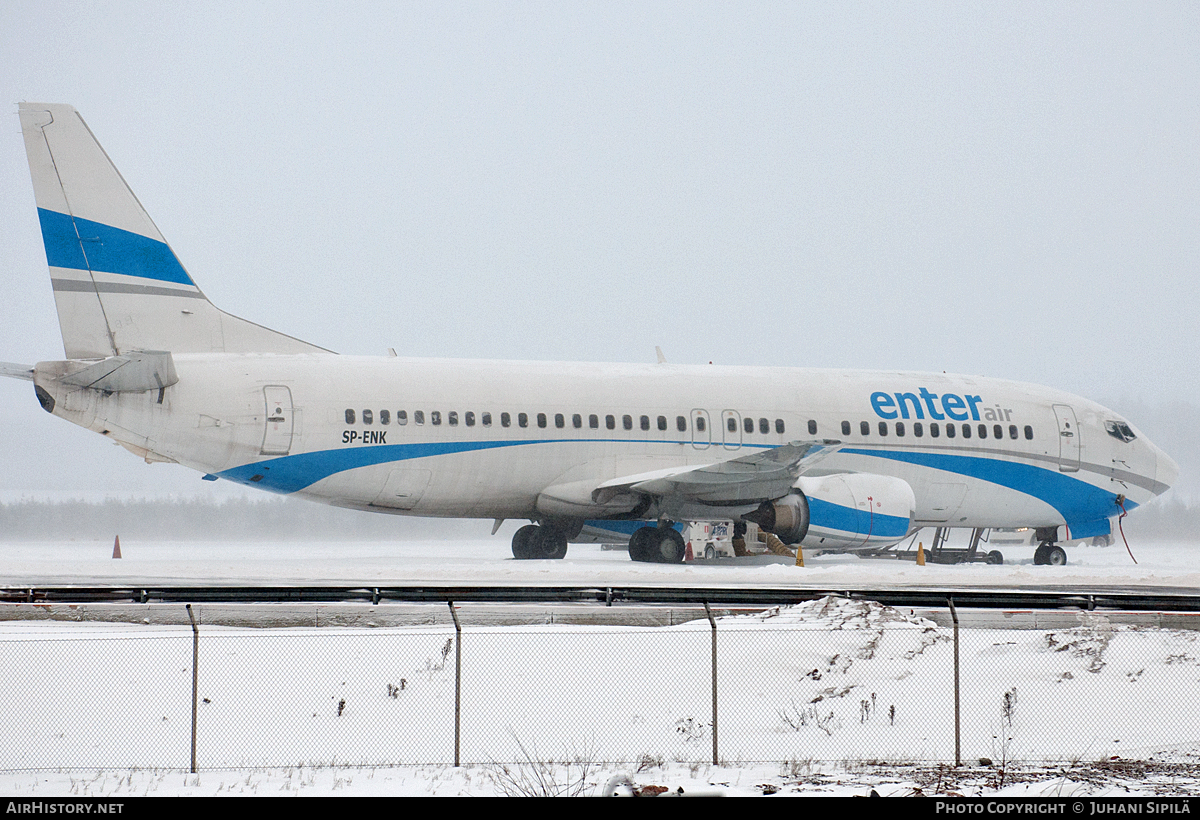 Aircraft Photo of SP-ENK | Boeing 737-46J | Enter Air | AirHistory.net #115003