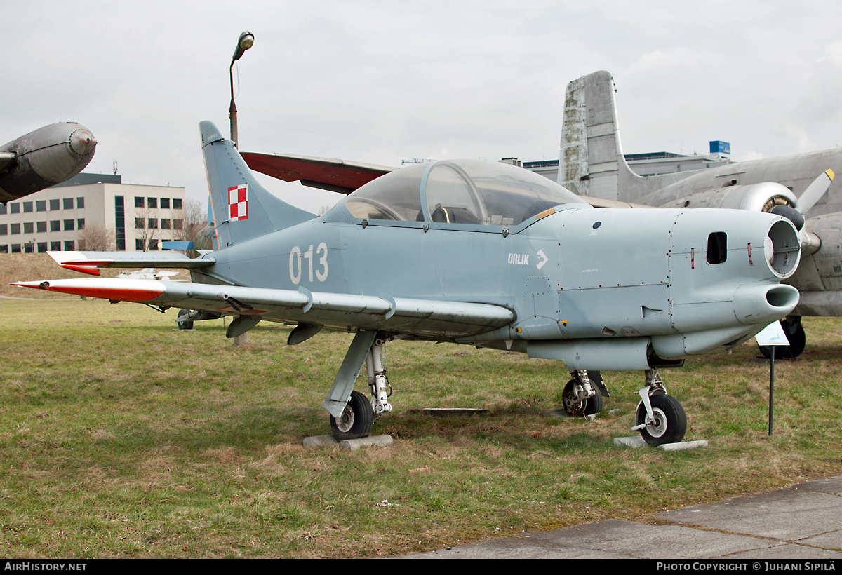 Aircraft Photo of 013 | PZL-Okecie PZL-130TC-1 Turbo Orlik | Poland - Air Force | AirHistory.net #115006