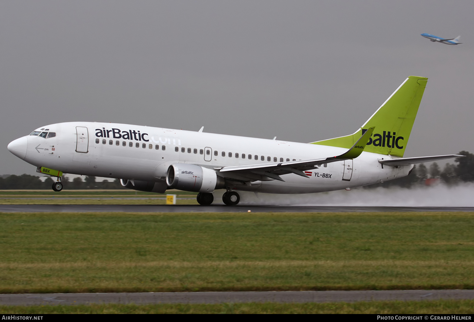 Aircraft Photo of YL-BBX | Boeing 737-36Q | AirBaltic | AirHistory.net #115013
