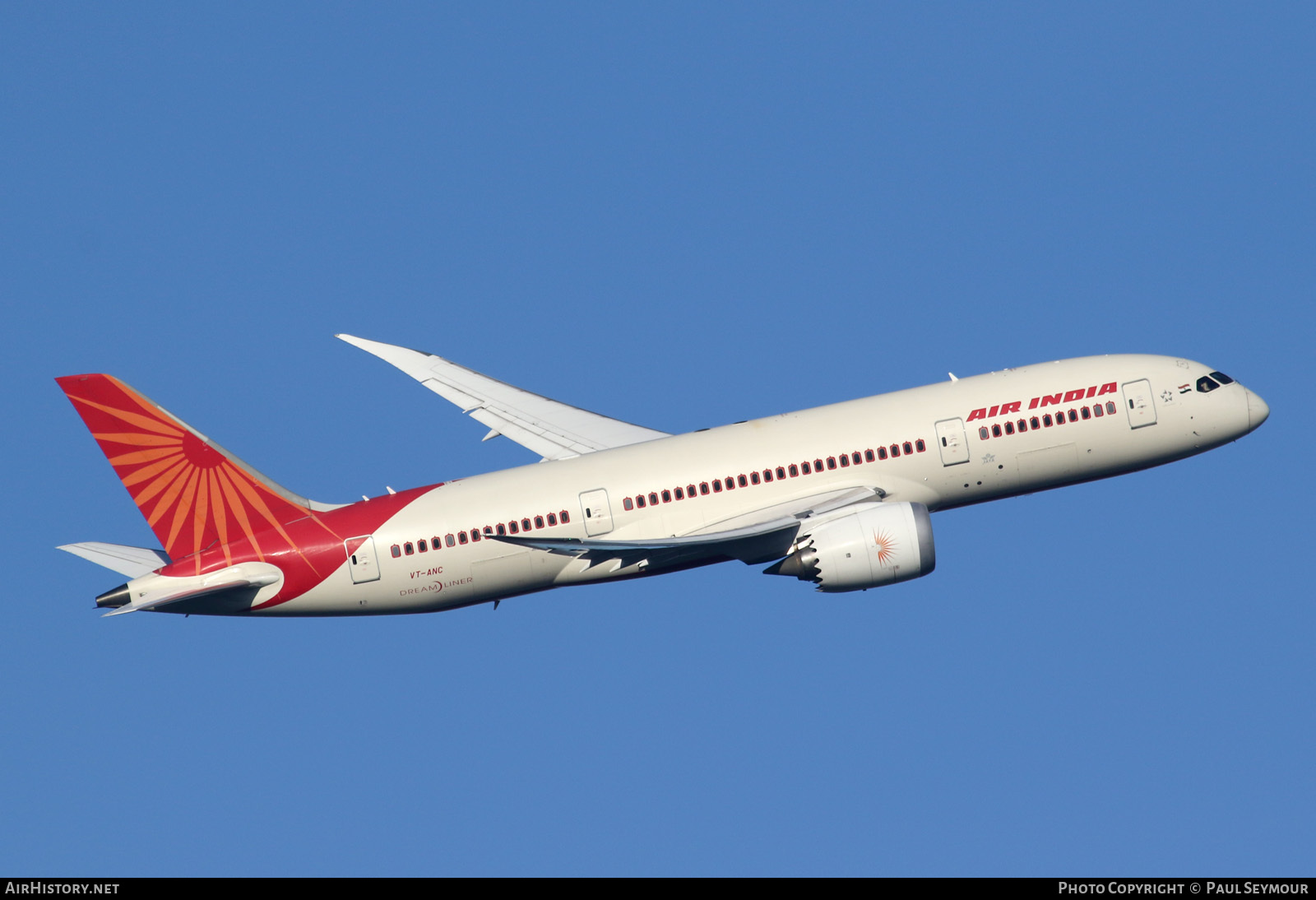 Aircraft Photo of VT-ANC | Boeing 787-8 Dreamliner | Air India | AirHistory.net #115015