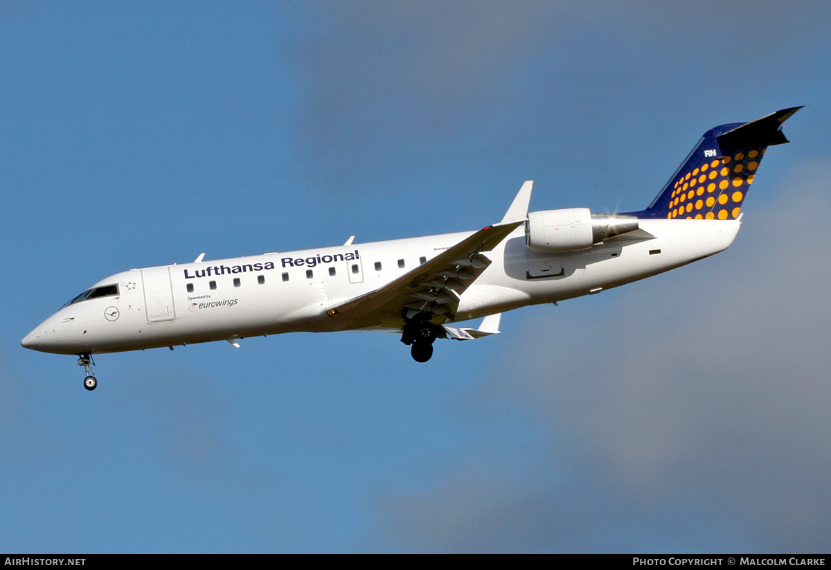 Aircraft Photo of D-ACRN | Bombardier CRJ-200LR (CL-600-2B19) | Lufthansa Regional | AirHistory.net #115017