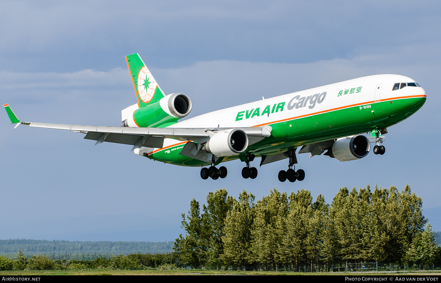 Aircraft Photo of B-16109 | McDonnell Douglas MD-11F | EVA Air Cargo | AirHistory.net #115040