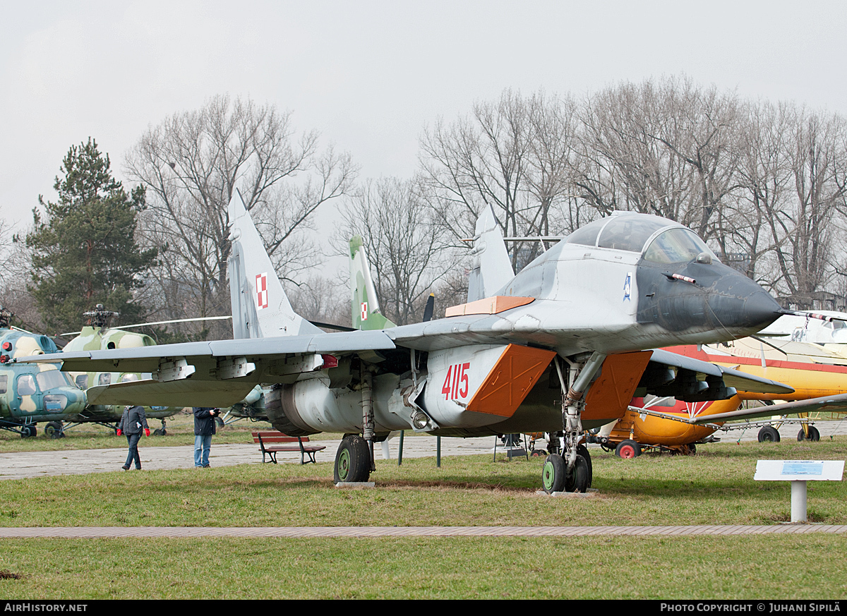 Aircraft Photo of 4115 | Mikoyan-Gurevich MiG-29GT (9-51) | Poland - Air Force | AirHistory.net #115048