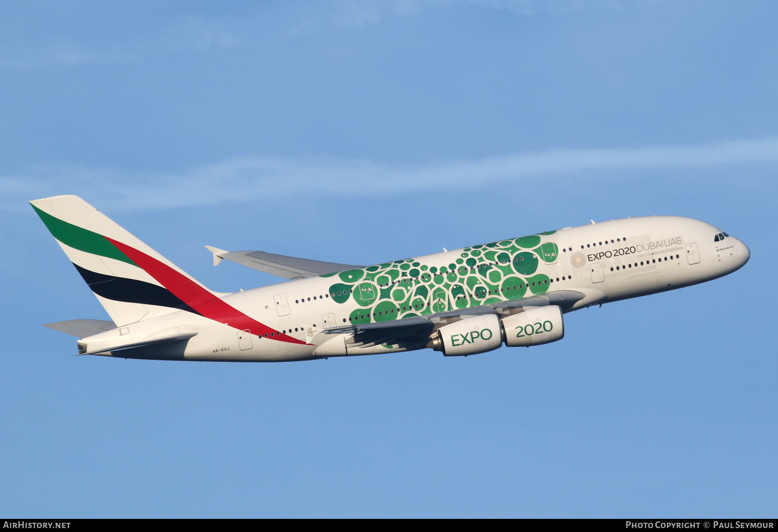 Aircraft Photo of A6-EOJ | Airbus A380-861 | Emirates | AirHistory.net #115066