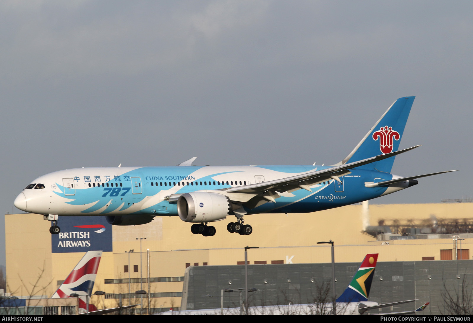 Aircraft Photo of B-2788 | Boeing 787-8 Dreamliner | China Southern Airlines | AirHistory.net #115068