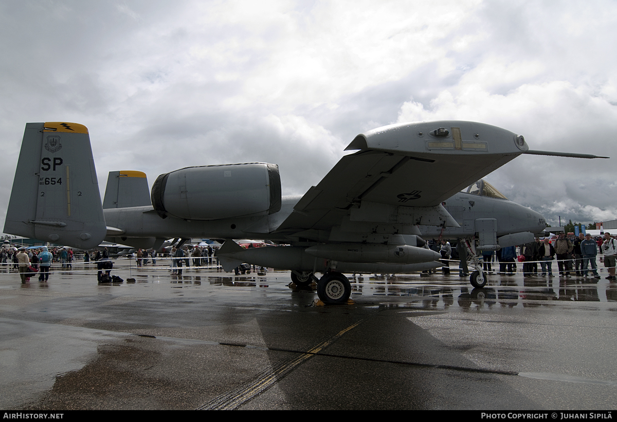 Aircraft Photo of 82-0654 / AF82-654 | Fairchild A-10A Thunderbolt II | USA - Air Force | AirHistory.net #115088