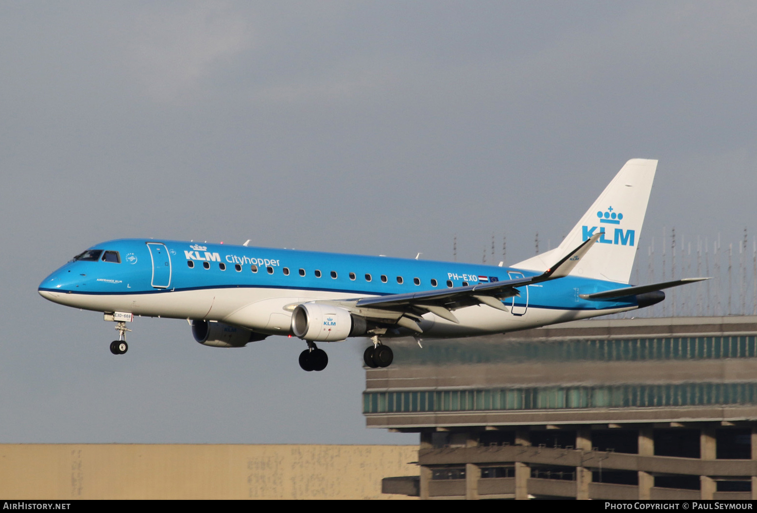 Aircraft Photo of PH-EXO | Embraer 175STD (ERJ-170-200STD) | KLM Cityhopper | AirHistory.net #115090