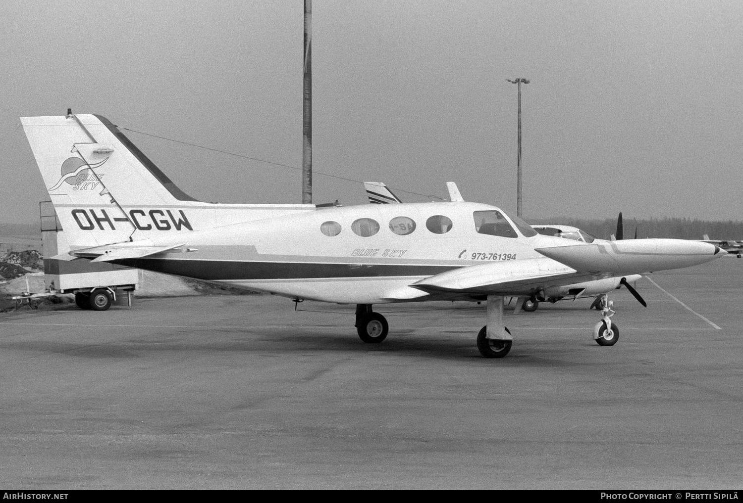 Aircraft Photo of OH-CGW | Cessna 401B | Blue Sky Aviation | AirHistory.net #115091